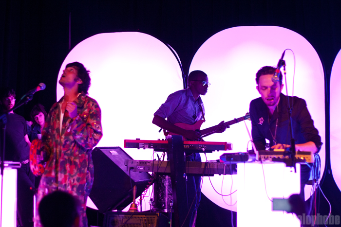 Yeasayer at Wonder Ballroom, April 19, 2010. Photo by Jasper Croome.
