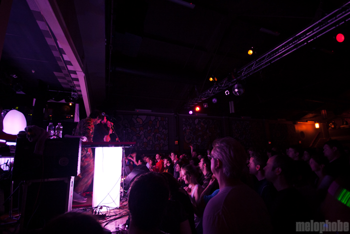 Yeasayer at Wonder Ballroom, April 19, 2010. Photo by Jasper Croome.