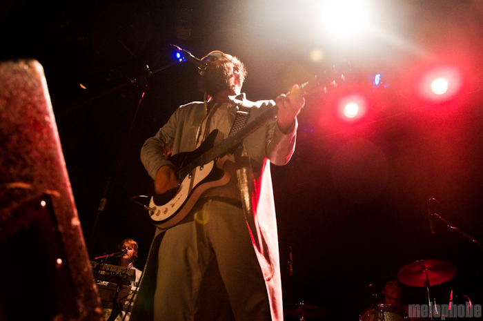 Apples In Stereo at Bowery Ballroom, April 21, 2010. Photo by Chris Barth.