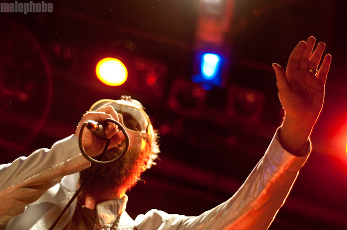 Apples In Stereo at Bowery Ballroom, April 21, 2010. Photo by Chris Barth.