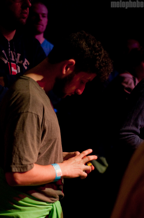 Apples In Stereo at Bowery Ballroom, April 21, 2010. Photo by Chris Barth.