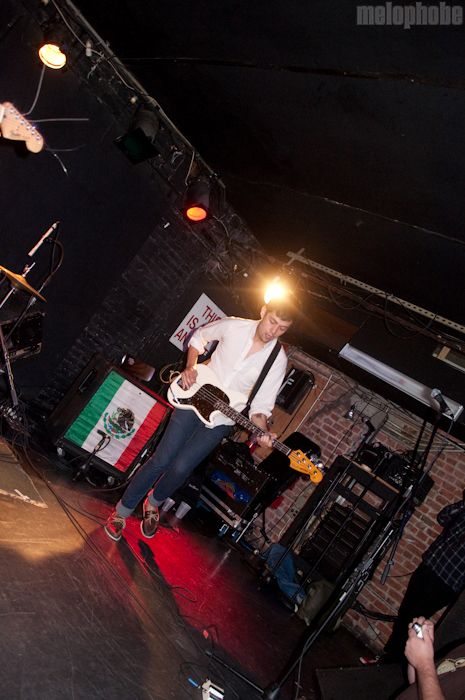 Harlem at Mercury Lounge, April 22, 2010. Photo by Chris Barth.