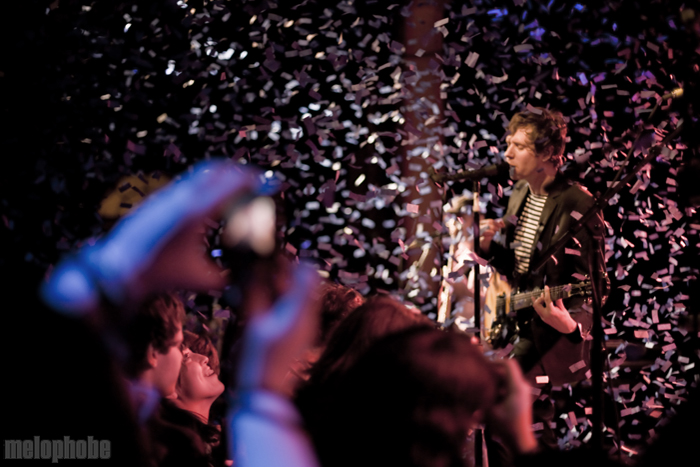 OK Go at Pearl Street, April 27, 2010. Photo by Steve Benoit.