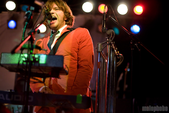 OK Go at Pearl Street, April 27, 2010. Photo by Steve Benoit.