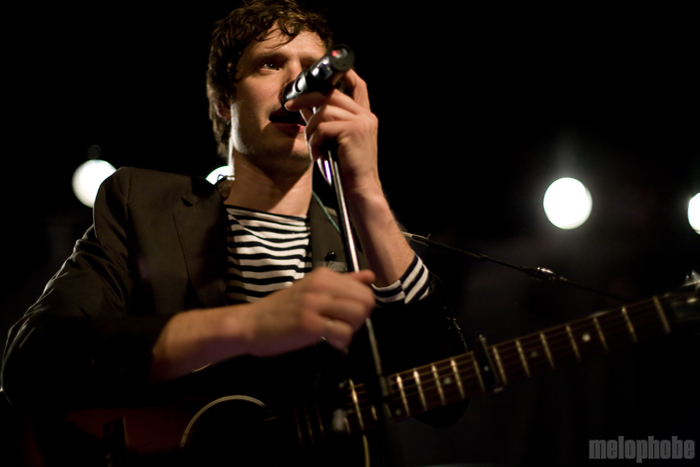 OK Go at Pearl Street, April 27, 2010. Photo by Steve Benoit.