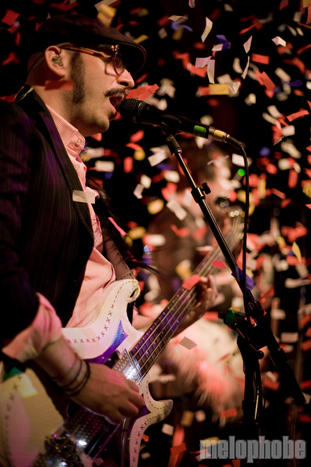 OK Go at Pearl Street, April 27, 2010. Photo by Steve Benoit.