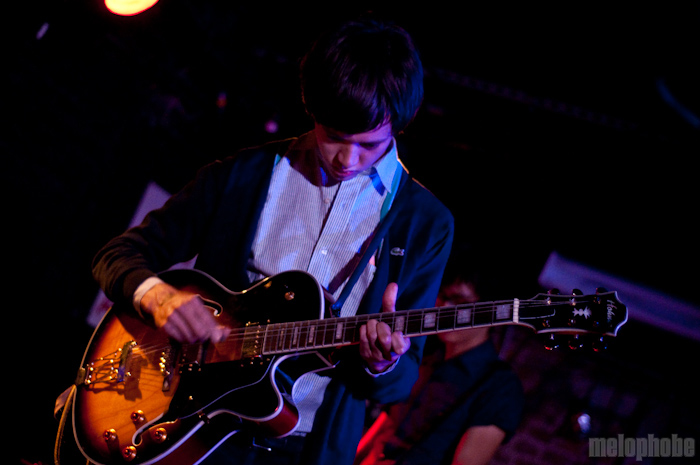 The Morning Benders at Mercury Lounge, April 28, 2010. Photo by Chris Barth.