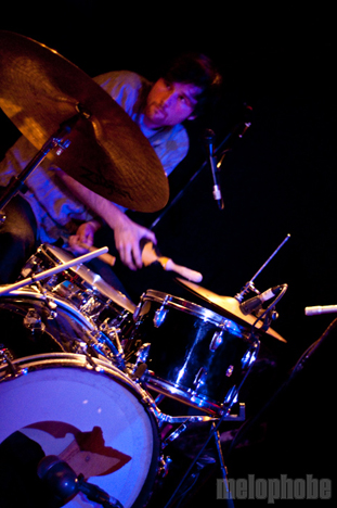 The Morning Benders at Mercury Lounge, April 28, 2010. Photo by Chris Barth.