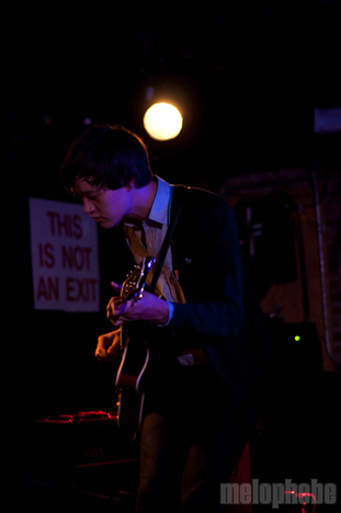 The Morning Benders at Mercury Lounge, April 28, 2010. Photo by Chris Barth.