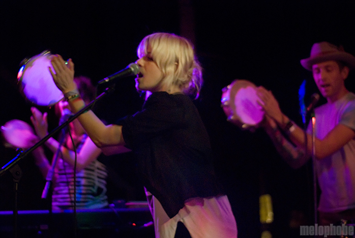 Tu Fawning at Hawthorne Theatre, April 29, 2010. Photo by Colin McLaughlin.