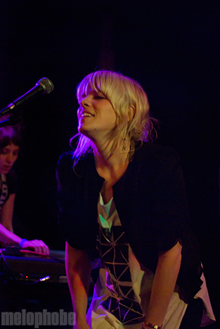 Tu Fawning at Hawthorne Theatre, April 29, 2010. Photo by Colin McLaughlin.