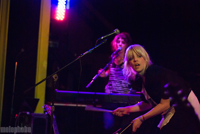 Tu Fawning at Hawthorne Theatre, April 29, 2010. Photo by Colin McLaughlin.