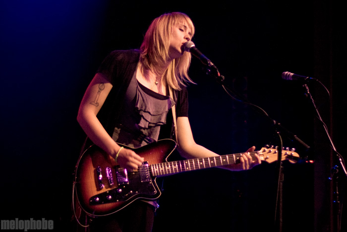 Wye Oak at The Triple Door, April 29, 2010. Photo by Katie Gregory.