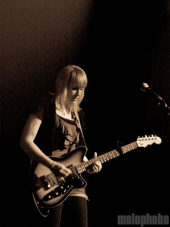 Wye Oak at The Triple Door, April 29, 2010. Photo by Katie Gregory.