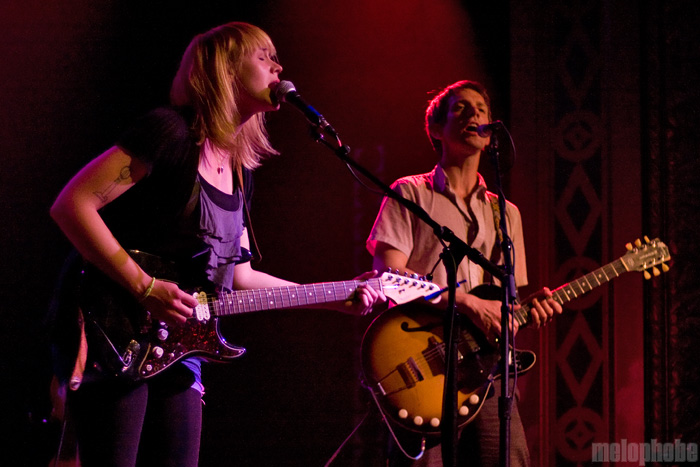 Wye Oak at The Triple Door, April 29, 2010. Photo by Katie Gregory.