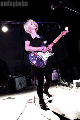 The Joy Formidable at Mercury Lounge, May 1, 2010. Photo by Jane Qin.