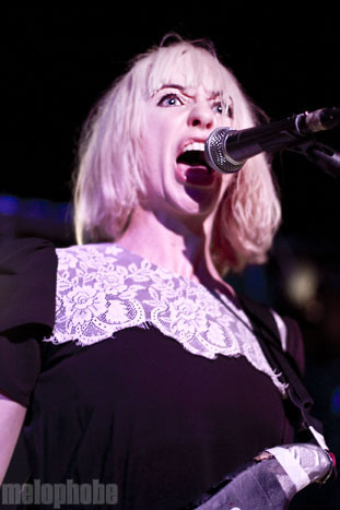 The Joy Formidable at Mercury Lounge, May 1, 2010. Photo by Jane Qin.