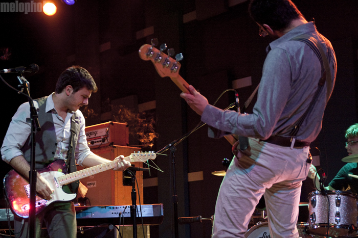 As Tall As Lions at World Café Live, May 5, 2010. Photo by Christopher Stach.