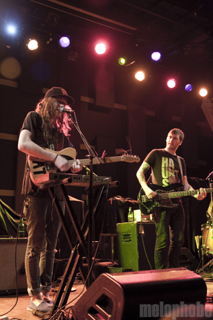 Bear Hands at World Café Live, May 5, 2010. Photo by Christopher Stach.