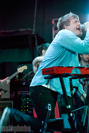 Los Campesinos! at Hawthorne Theatre, May 5, 2010. Photo by Colin McLaughlin.