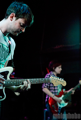 Los Campesinos! at Hawthorne Theatre, May 5, 2010. Photo by Colin McLaughlin.