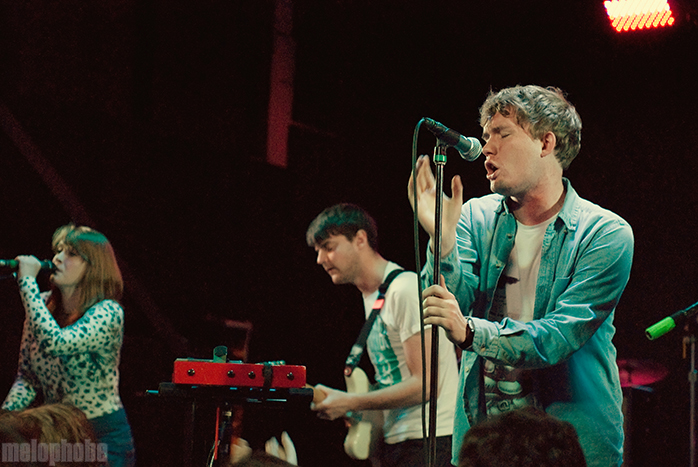 Los Campesinos! at Hawthorne Theatre, May 5, 2010. Photo by Colin McLaughlin.
