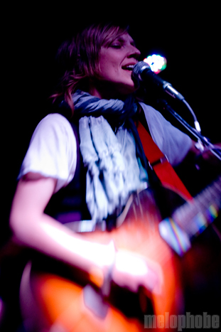 Amy Cook at Berbati's Pan, May 6, 2010. Photo by Ian McNeil.