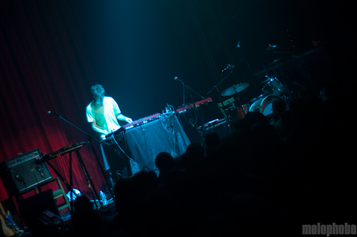 Washed Out at Webster Hall, May 6, 2010. Photo by Chris Barth.