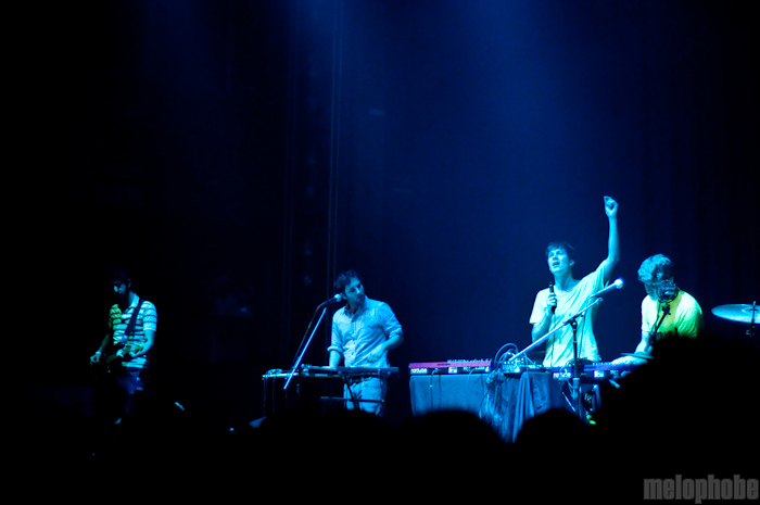 Washed Out at Webster Hall, May 6, 2010. Photo by Chris Barth.