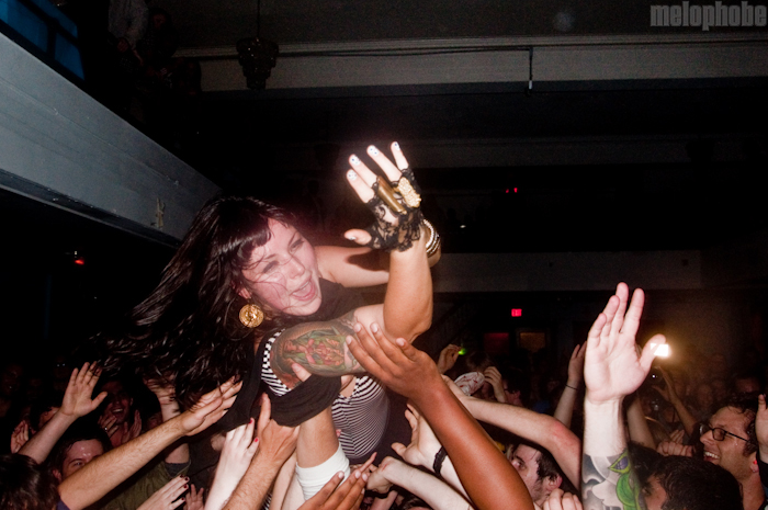 Sleigh Bells at Ridgewood Masonic Temple, May 11, 2010. Photo by Chris Barth.