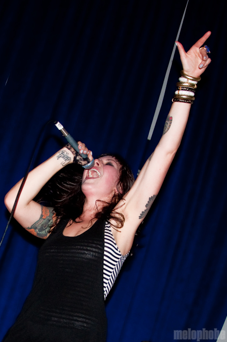 Sleigh Bells at Ridgewood Masonic Temple, May 11, 2010. Photo by Chris Barth.