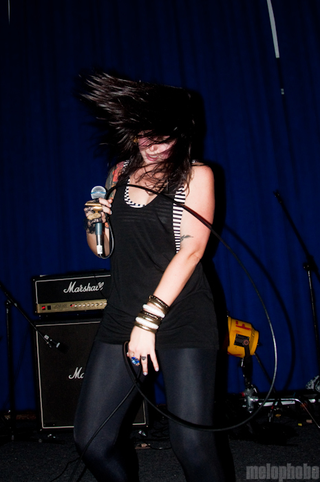 Sleigh Bells at Ridgewood Masonic Temple, May 11, 2010. Photo by Chris Barth.