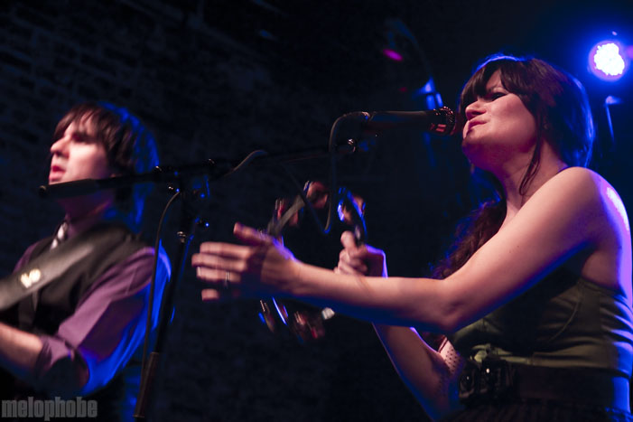 April Smith and the Great Picture Show at Brooklyn Bowl, May 14, 2010. Photo by Jane Qin.