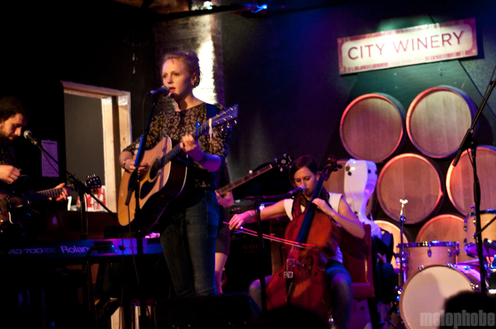 Laura Marling at City Winery, May 14, 2010. Photo by Chris Barth.