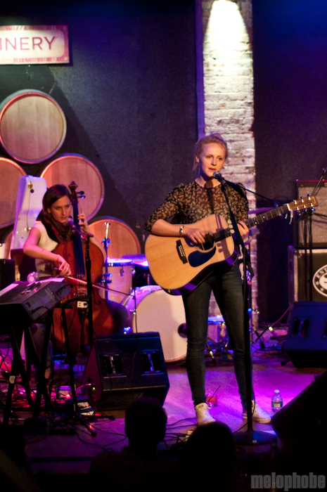 Laura Marling at City Winery, May 14, 2010. Photo by Chris Barth.