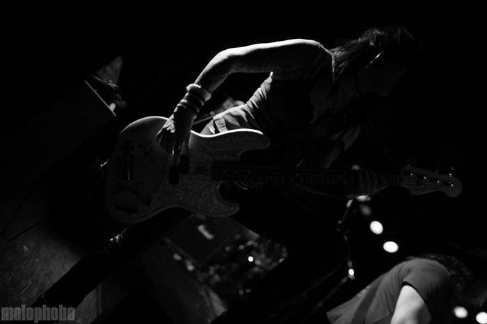 Nashville Pussy at Peter's Room, May 14, 2010. Photo by Rodrigo Melgarejo.