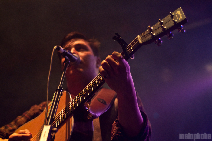 Mumford & Sons at Webster Hall, May 18, 2010. Photo by Chris Barth.