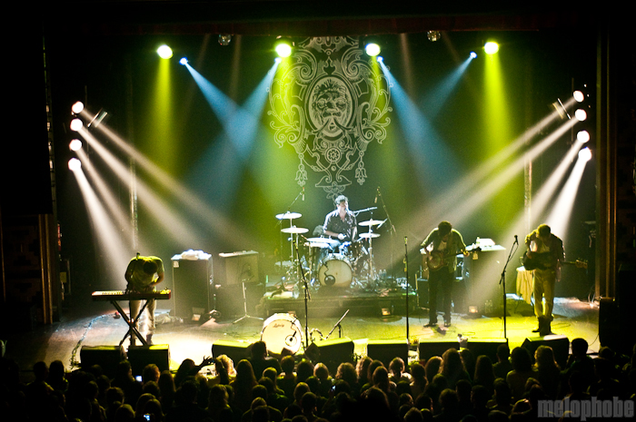 Mumford & Sons at Webster Hall, May 18, 2010. Photo by Chris Barth.
