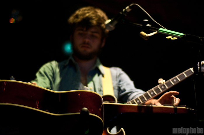 Mumford & Sons at Webster Hall, May 18, 2010. Photo by Chris Barth.