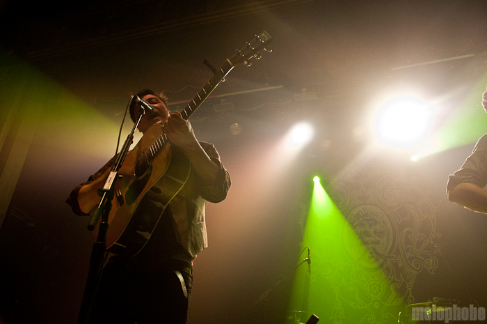 Mumford & Sons at Webster Hall, May 18, 2010. Photo by Chris Barth.