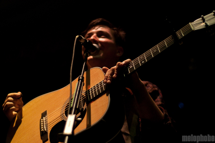 Mumford & Sons at Webster Hall, May 18, 2010. Photo by Chris Barth.