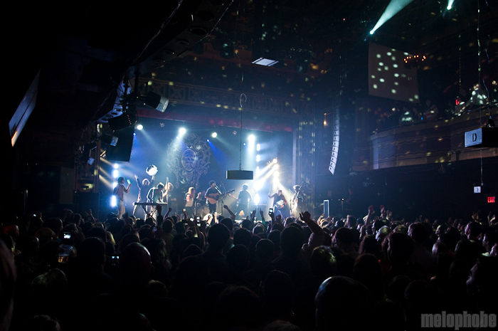 Mumford & Sons at Webster Hall, May 18, 2010. Photo by Chris Barth.