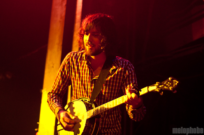 Mumford & Sons at Webster Hall, May 18, 2010. Photo by Chris Barth.