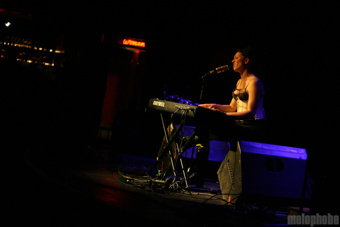 Amanda Palmer and Jason Webley at Showbox, May 19, 2010. Photo by Troy Dunham.