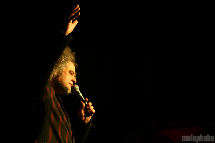 Sxip Shirey at Showbox, May 19, 2010. Photo by Troy Dunham.