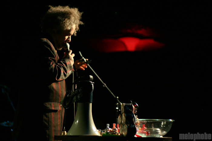 Sxip Shirey at Showbox, May 19, 2010. Photo by Troy Dunham.