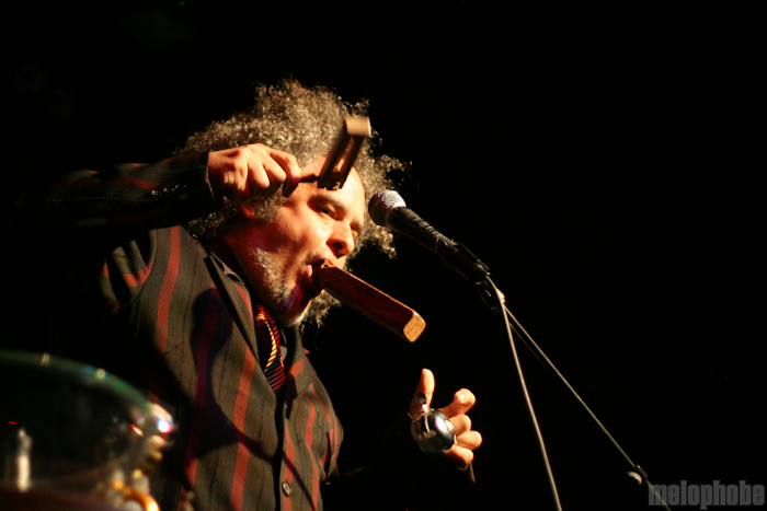 Sxip Shirey at Showbox, May 19, 2010. Photo by Troy Dunham.