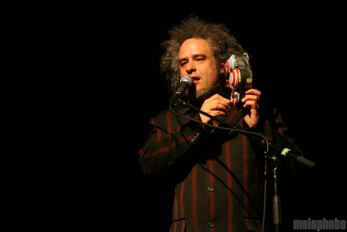 Sxip Shirey at Showbox, May 19, 2010. Photo by Troy Dunham.