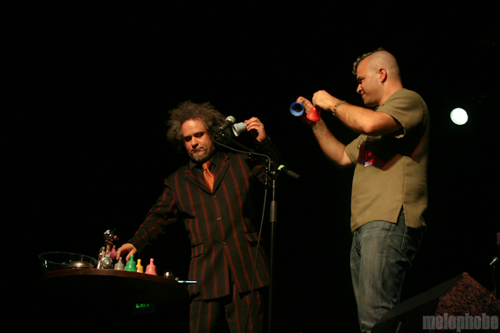 Sxip Shirey at Showbox, May 19, 2010. Photo by Troy Dunham.