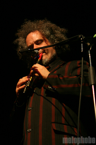 Sxip Shirey at Showbox, May 19, 2010. Photo by Troy Dunham.